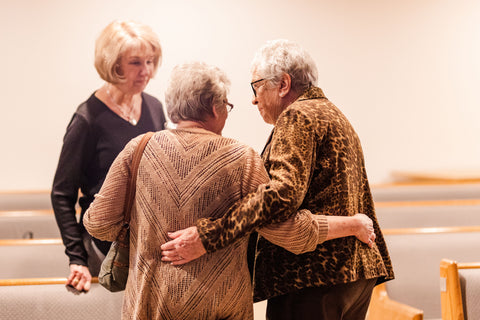 The ten minutes after church ends