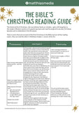 The Bible's Christmas Reading Guide